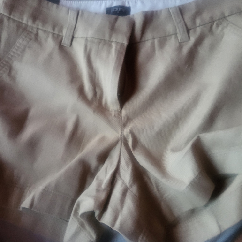 J. Crew Women's Athletic Shorts in Tan